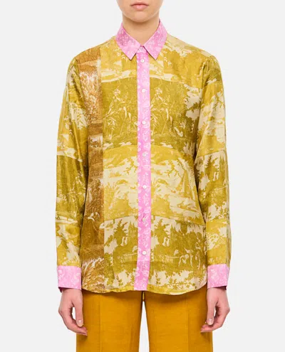 Pierre-louis Mascia Yellow Aloe Shirt