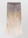 Pierre Louise Mascia Relaxed Fit Trousers Palm Print In Multi