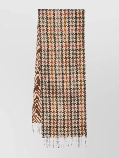 Pierre Louise Mascia Soft Texture Fringed Scarf