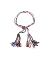 Pierre-louis Mascia Double Plot Belt In Multi