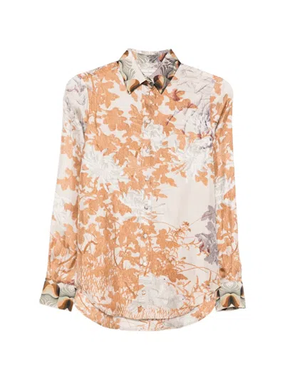 Pierre-louis Mascia Floral Print Shirt In Multi