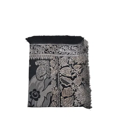 Pierre-louis Mascia Aloeuw Patterned-jacquard Frayed Scarf In Multi