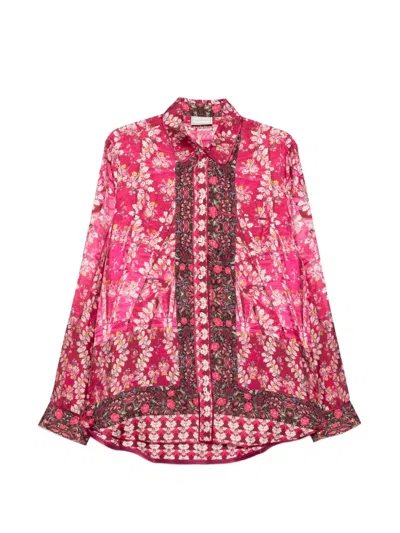 Pierre-louis Mascia Pink Print Shirt