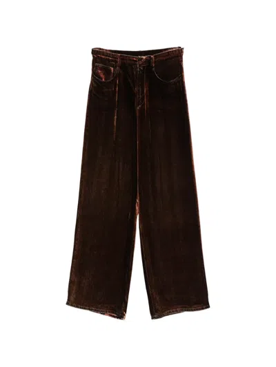 Pierre-louis Mascia Kandox Trousers In Brown