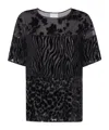 Pierre-louis Mascia Patchwork T-shirt In Black