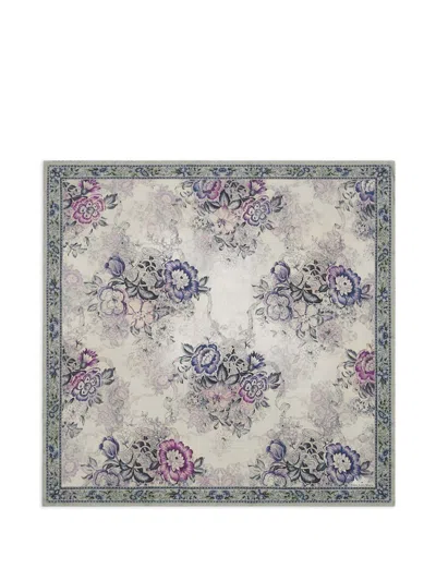 Pierre-louis Mascia Pierre Louis Mascia Printed Silk Scarf In Multi