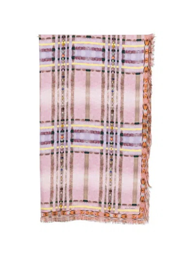 Pierre-louis Mascia Pierre Louis Mascia Printed Silk Scarf In Multi