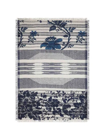 Pierre-louis Mascia Pierre Louis Mascia Printed Silk Scarf In Multi