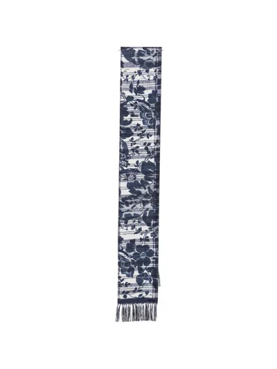 Pierre-louis Mascia Pierre Louis Mascia Printed Silk Scarf In Multi