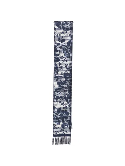 Pierre-louis Mascia Pierre Louis Mascia Printed Silk Scarf In Multi