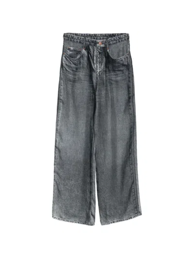 Pierre-louis Mascia Pierre Louis Mascia Silk Trousers In Gray