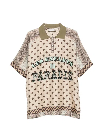 Pierre-louis Mascia Short-sleeves Polo Shirt In Brown