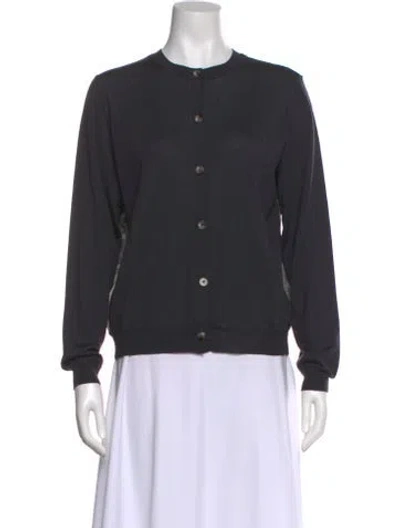 Pre-owned Pierre-louis Mascia Wool Crew Neck Sweater W/ Tags In Gray