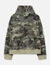 Piet Camo Distressed Hoodie In Multi
