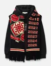 Piet F.c. Scarf Hoodie In Black