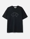 Piet Uefa Distressed T-shirt In Black