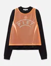 Piet Vest Long Sleeve T-shirt In Black