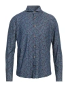 Pietrasalata Man Shirt Blue Size L Cotton In Blue
