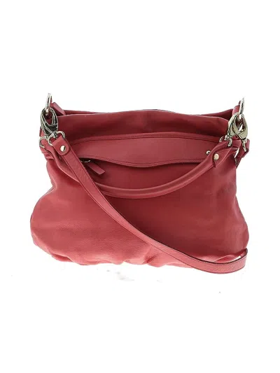 Pre-owned Pietro Alessandro Leather Satchel In Red