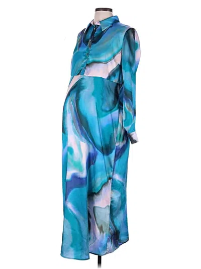 Pre-owned Pietro Brunelli Cocktail Dress In Blue