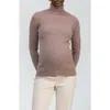Pietro Brunelli Maternity Aurora Rib Turtleneck Maternity Sweater In Gray