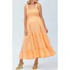 Pietro Brunelli Maternity Cotton & Linen Maternity Maxi Dress