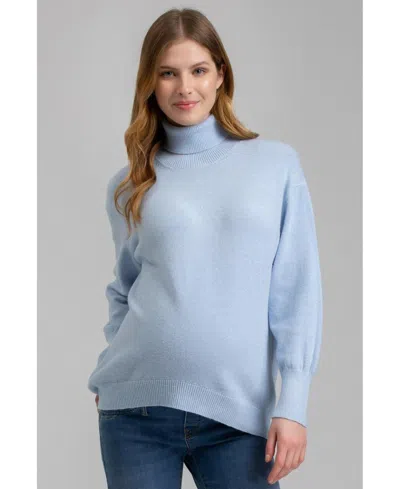 Pietro Brunelli Maternity Jumper Emerald In Sky Heaven