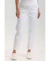 Pietro Brunelli Maternity Maternity Pietro Brunelli Mom Jeans In White
