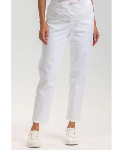 Pietro Brunelli Maternity Maternity Pietro Brunelli Mom Jeans In White