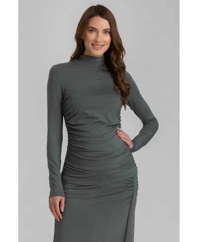 Pietro Brunelli Maternity Maternity Pietro Brunelli Olimpia Top In Deep Teal