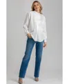 Pietro Brunelli Maternity Maternity Pietro Brunelli Straight Ankle Jeans In Medium Wash