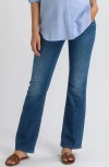 Pietro Brunelli Maternity Maternity Graduated Flare Jeans In Blue