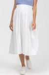 Pietro Brunelli Maternity Poplin Maternity Midi Skirt
