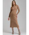 Pietro Brunelli Maternity Women's Dress Gemma In Cuban Sand