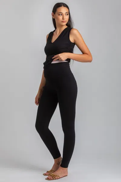 Pietro Brunelli Maternity Zack Maternity Leggings In Black