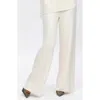 Pietro Brunelli Meribel Knit Pull-on Maternity Pants In Cream White