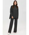 Pietro Brunelli Milano Women's Trousers Meribel In Antrachite