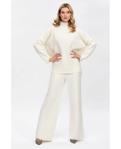 Pietro Brunelli Milano Women's Trousers Meribel In Cream White
