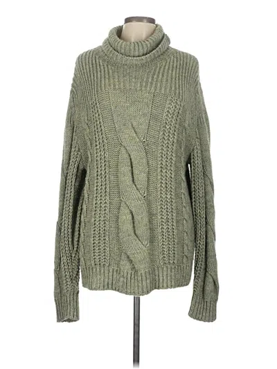 Pre-owned Pietro Brunelli Turtleneck Sweater In Green