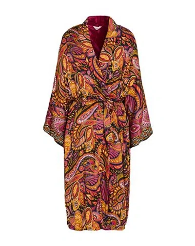 Pietronilla Woman Overcoat & Trench Coat Garnet Size M Viscose In Red