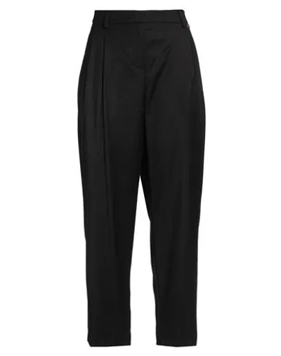 Pietronilla Woman Pants Black Size M Polyester, Viscose, Elastane