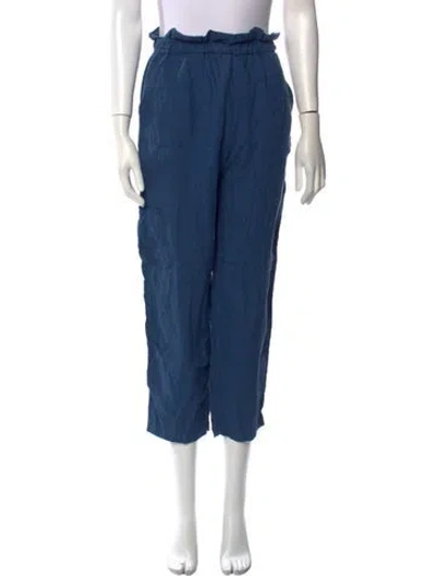Pre-owned Pietsie Straight Leg Pants In Blue