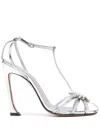 Piferi 100mm Maggio Pumps In Silver