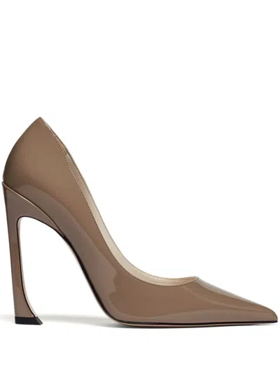 Piferi 85mm Avangarda Pumps In Brown