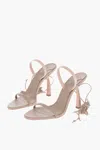 Piferi Ludovic De Saint Sernin Comma-heeled Sandals With Gladiator In Beige