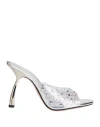 Piferi Pīferi Woman Sandals Transparent Size 6 Textile Fibers In Transparent