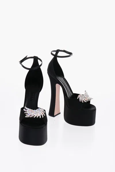 Piferi Rosalia Crystal-embellishment Sandals In Black