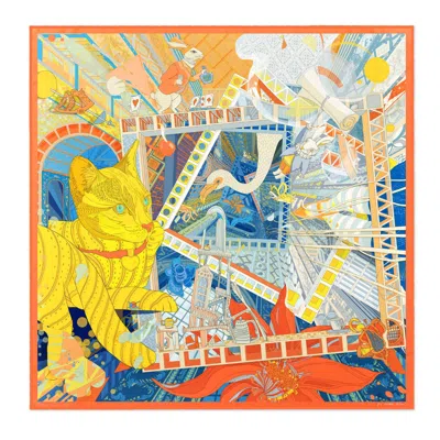 Pig, Chicken & Cow Women's Alice Silk Scarf