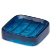Pigeon & Poodle Abiko Soap Dish In Cobalt Blue