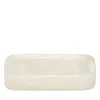 Pigeon & Poodle Abiko Soap Dish In Pearl White